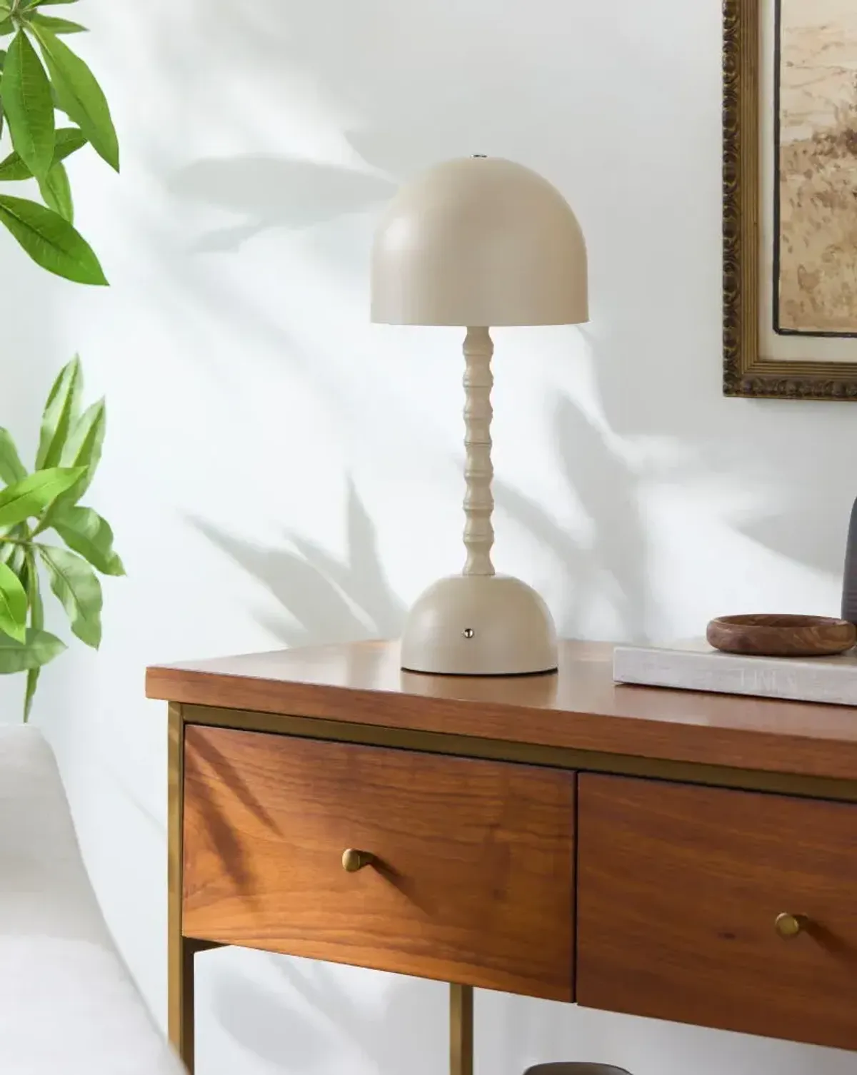 Gaios GAI-003 16"H x 7"W x 7"D Accent Table Lamp