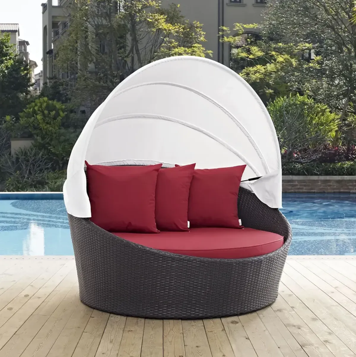 Convene Canopy Outdoor Patio Daybed