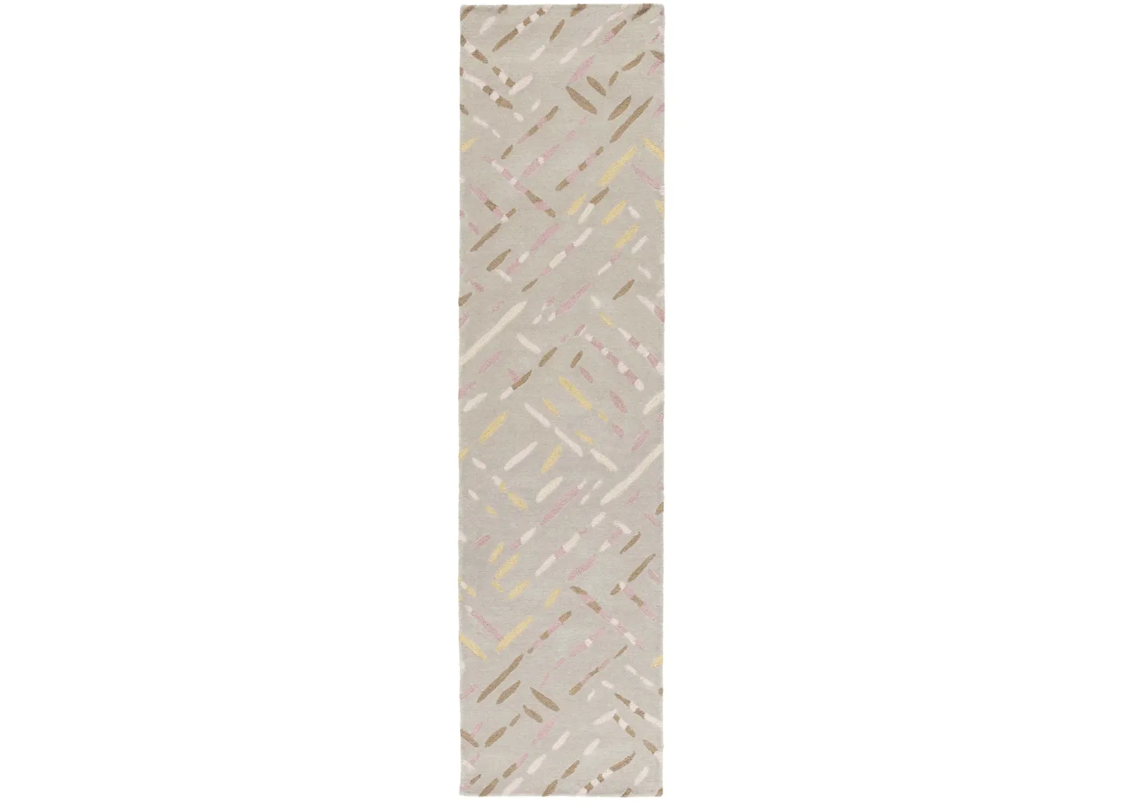 METRO 252 TAUPE  2'-3' x 9' Runner Rug