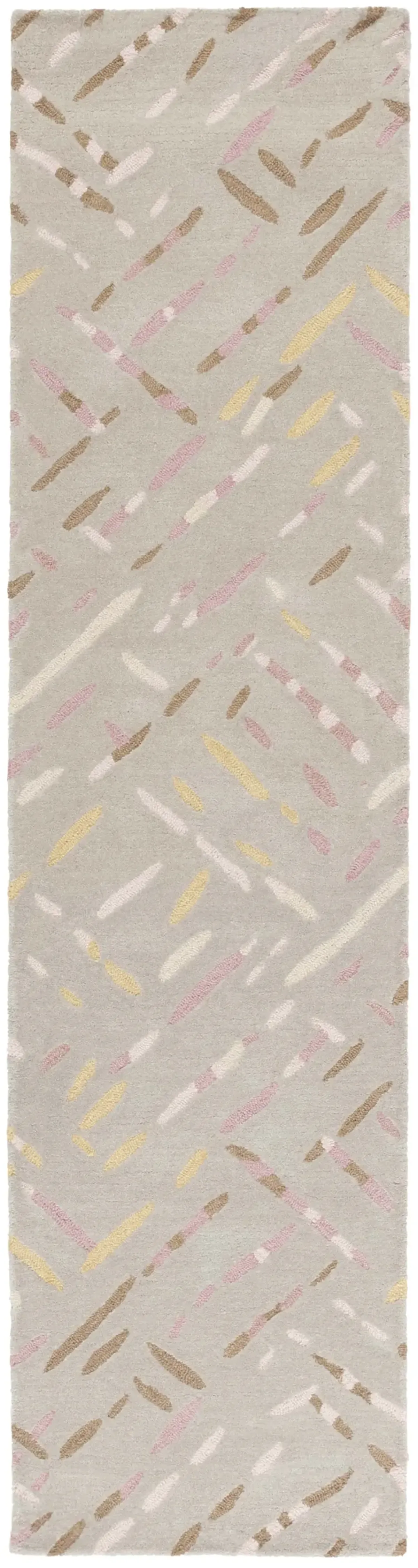 METRO 252 TAUPE  2'-3' x 9' Runner Rug