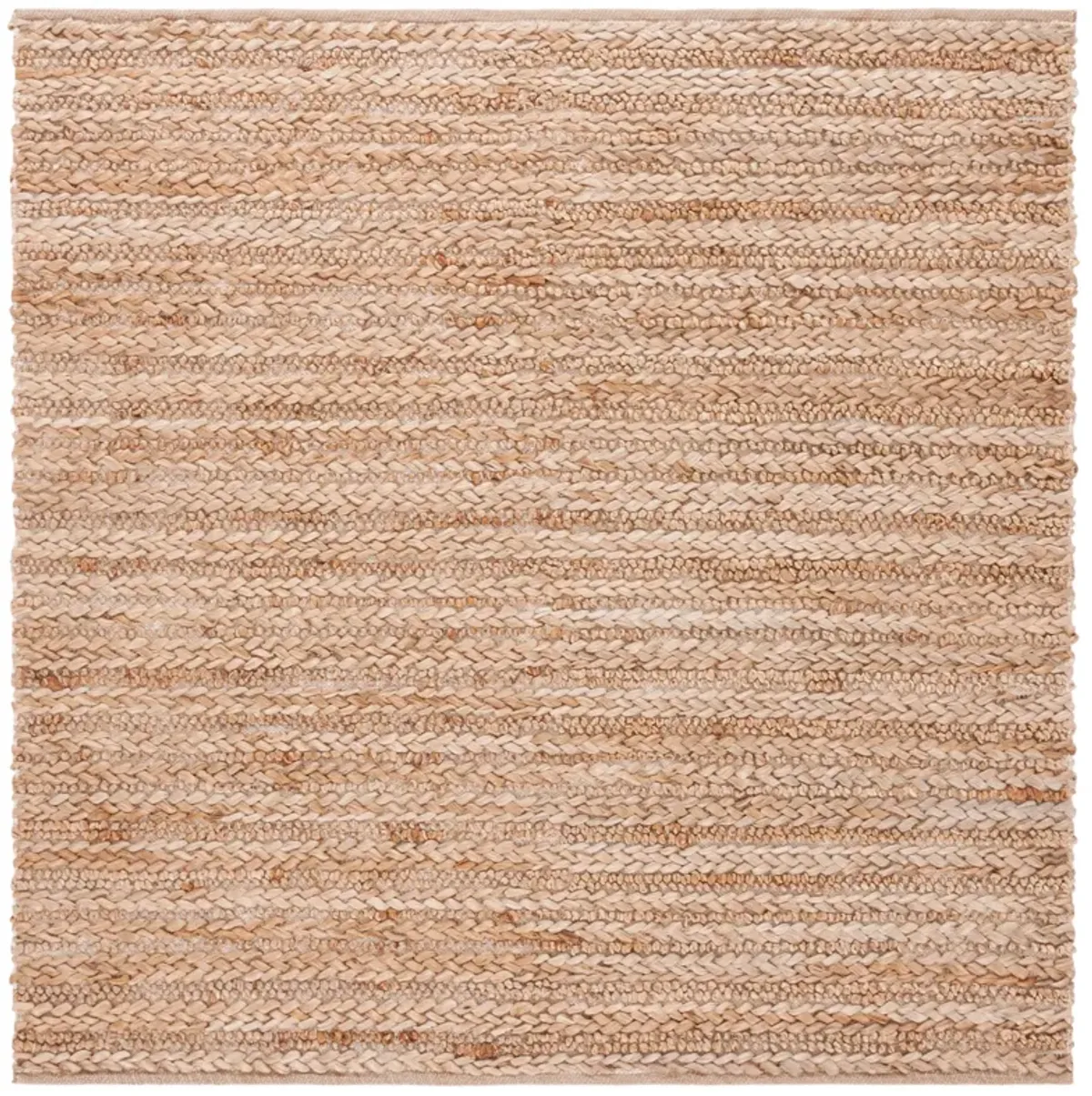 NATURAL FIBER Hand Woven 6' x 6' Square area rug