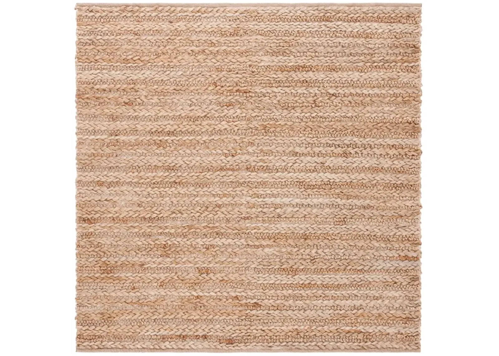 NATURAL FIBER 102 NATURAL 6' x 6' Square Square Rug