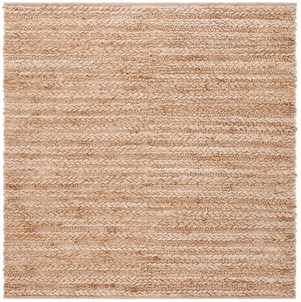 NATURAL FIBER 102 NATURAL 6' x 6' Square Square Rug