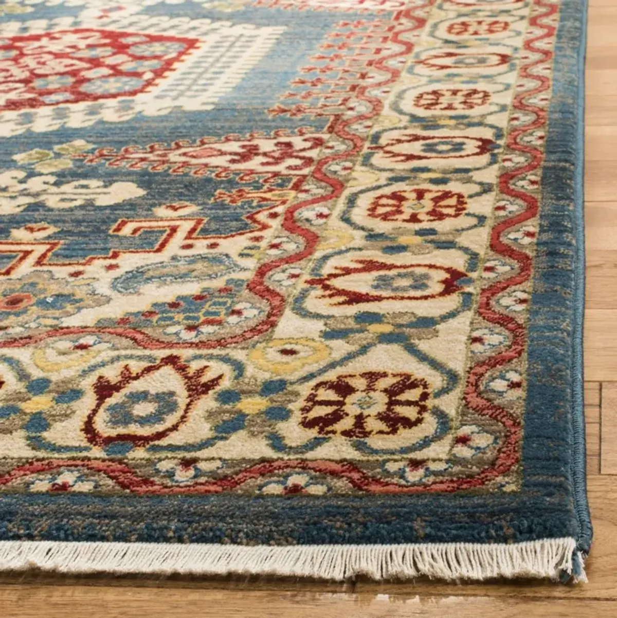 KASHAN 308 NAVY BLUE  2'-6' x 4' Accent Rug