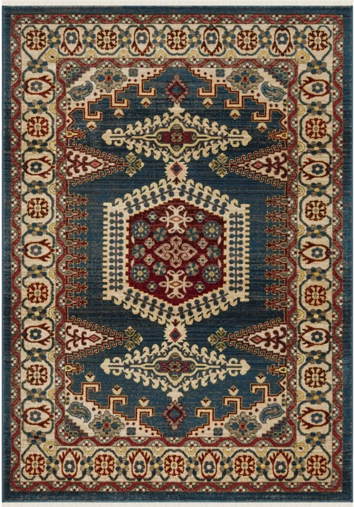 KASHAN 308 NAVY BLUE  2'-6' x 4' Accent Rug