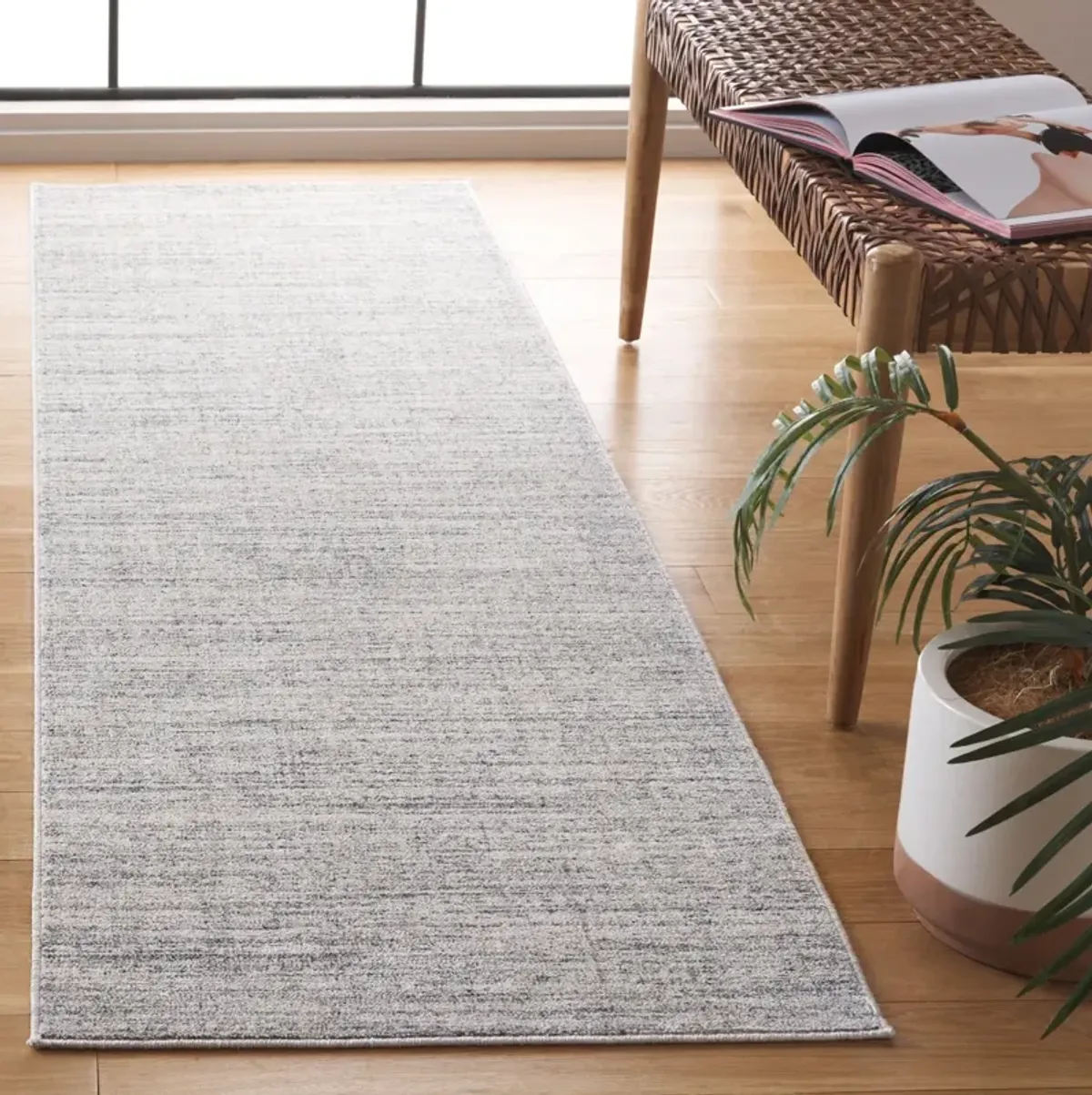 DUNE 420 BLUE  2'-2' x 8' Runner Rug