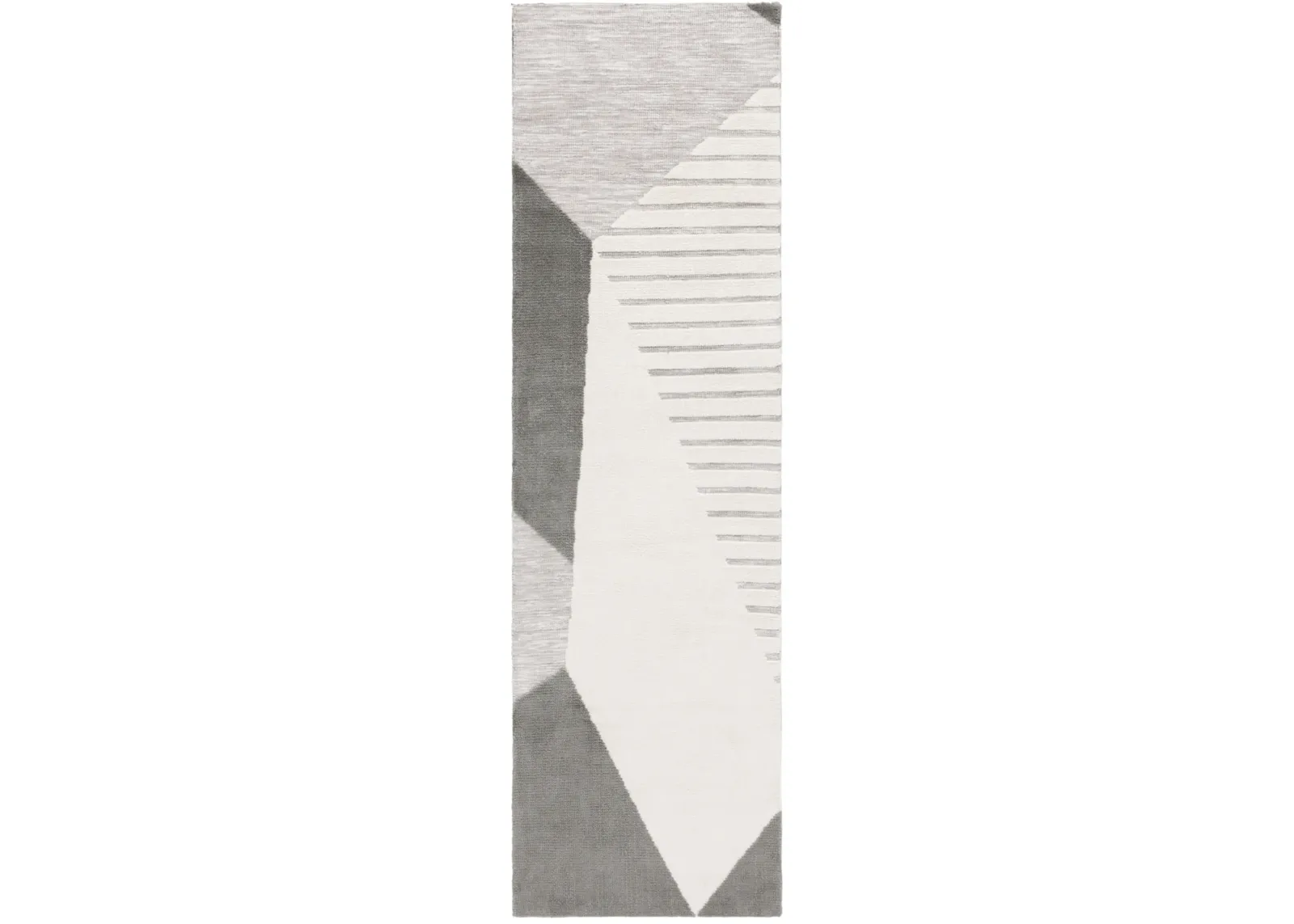 AUDREY 108 GREY  2'-3' x 8' Runner Rug