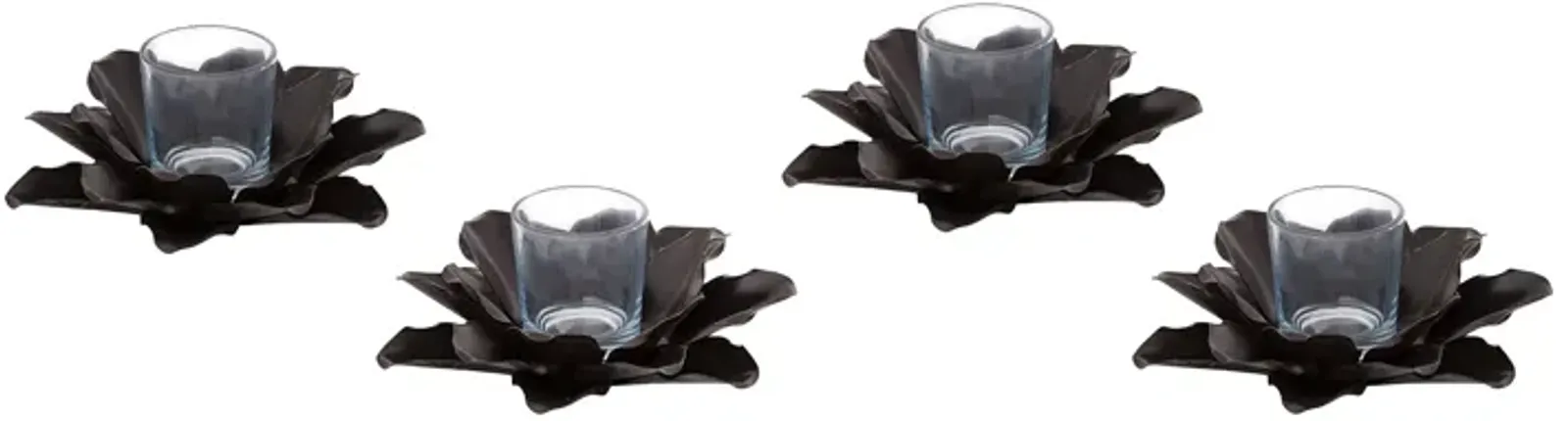 Hand-formed Flowers (Set of 4)