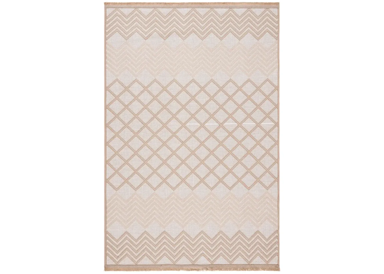 ASPECT 460 Beige 5'-3' X 7'-6' Medium Rectangle Rug