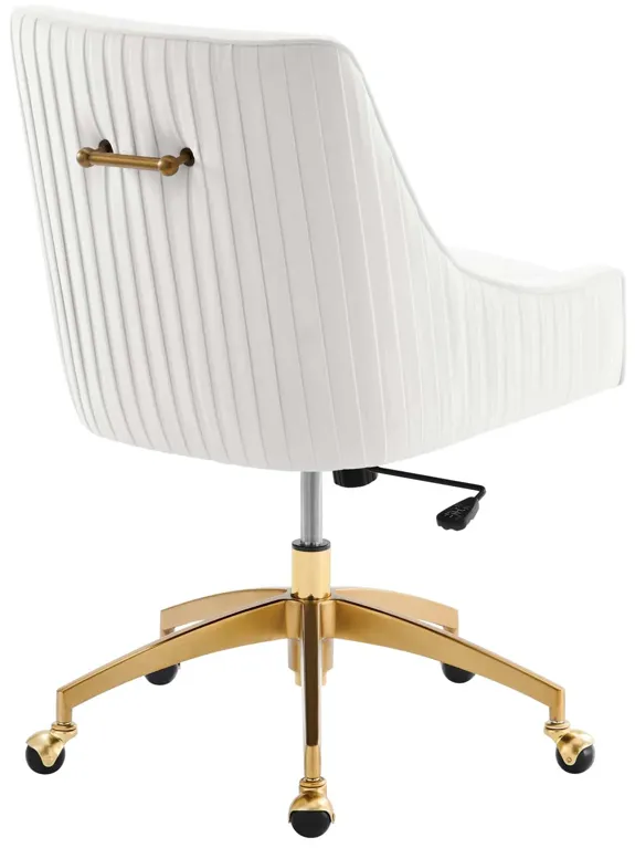 Discern Performance Velvet Office Chair