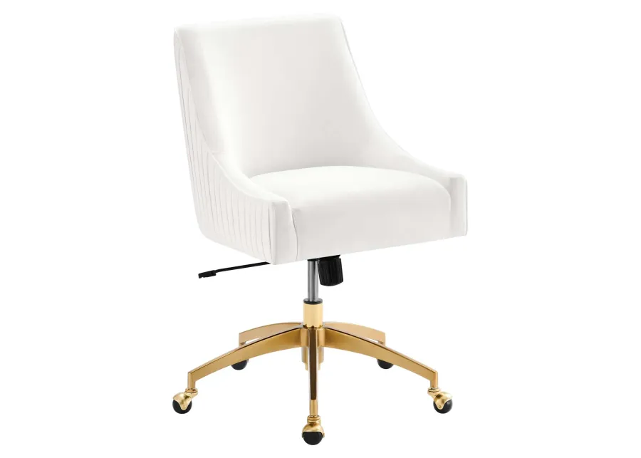 Discern Performance Velvet Office Chair