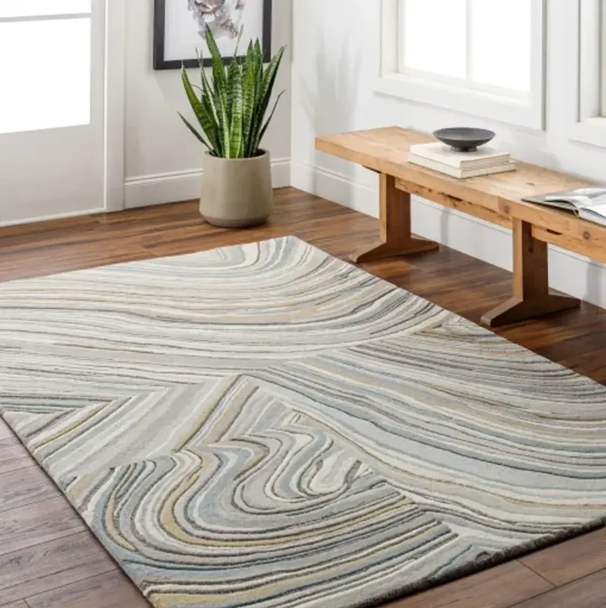 Dreamscape DSP-2309 5' x 7'6" Hand Made Rug