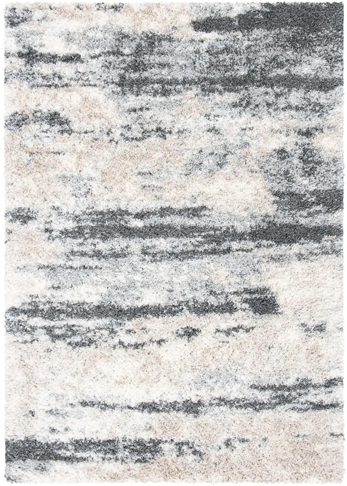FONTANA SHAG Small Rectangle Power Loomed 4' X 6' Rug