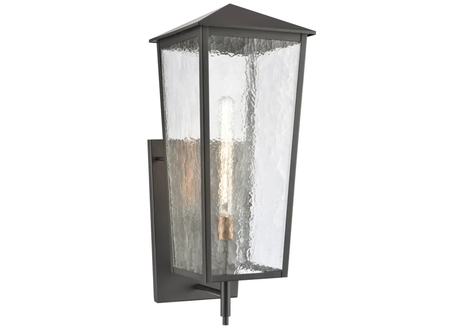 Marquis 28'' High 1-Light Outdoor Sconce - Matte Black