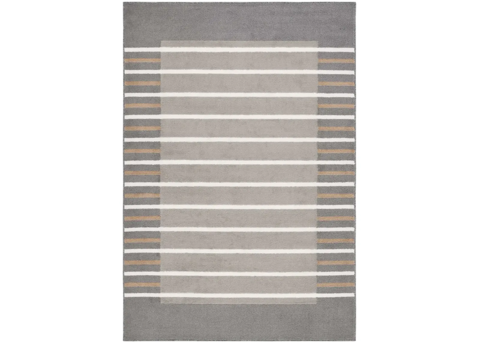 PYRAMID 232 GREY  5'-3' x 7'-8' Medium Rectangle Rug