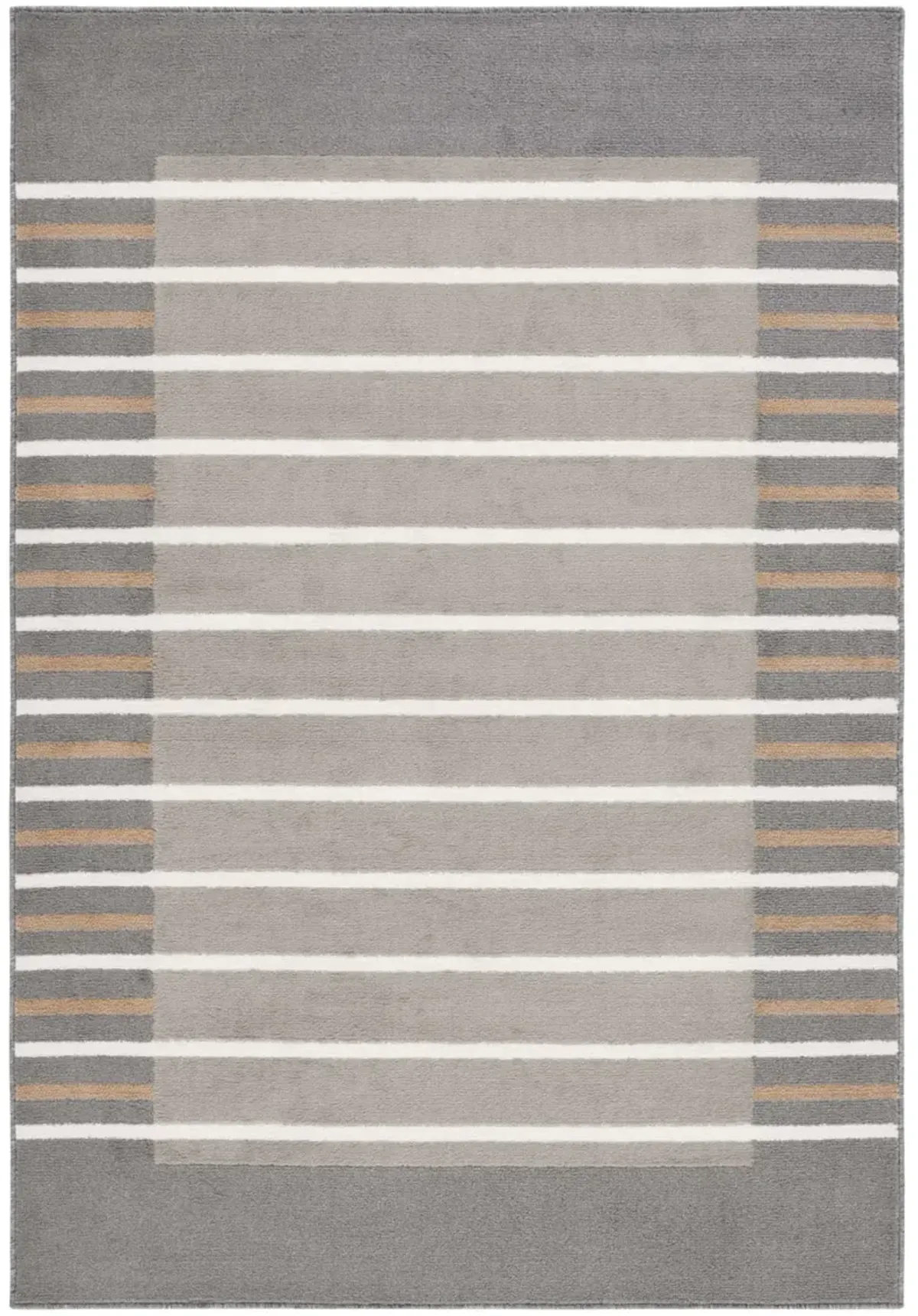 PYRAMID 232 GREY  5'-3' x 7'-8' Medium Rectangle Rug