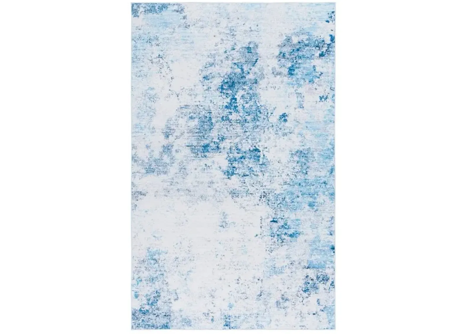 TACOMA 943 Blue  9' X 12' Large Rectangle Rug