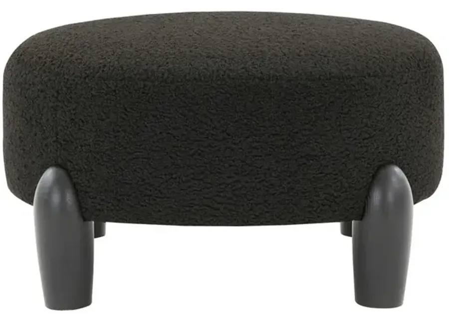 Perez Scandinavian Rd Ottoman