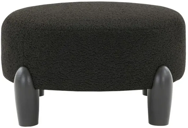 Perez Scandinavian Rd Ottoman