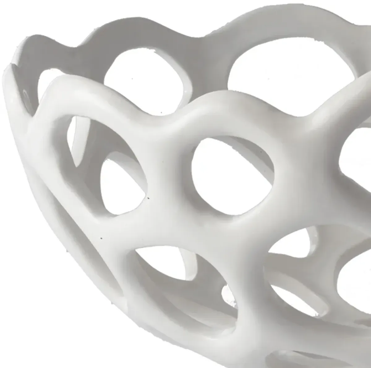 Perforated Porcelain Bowl