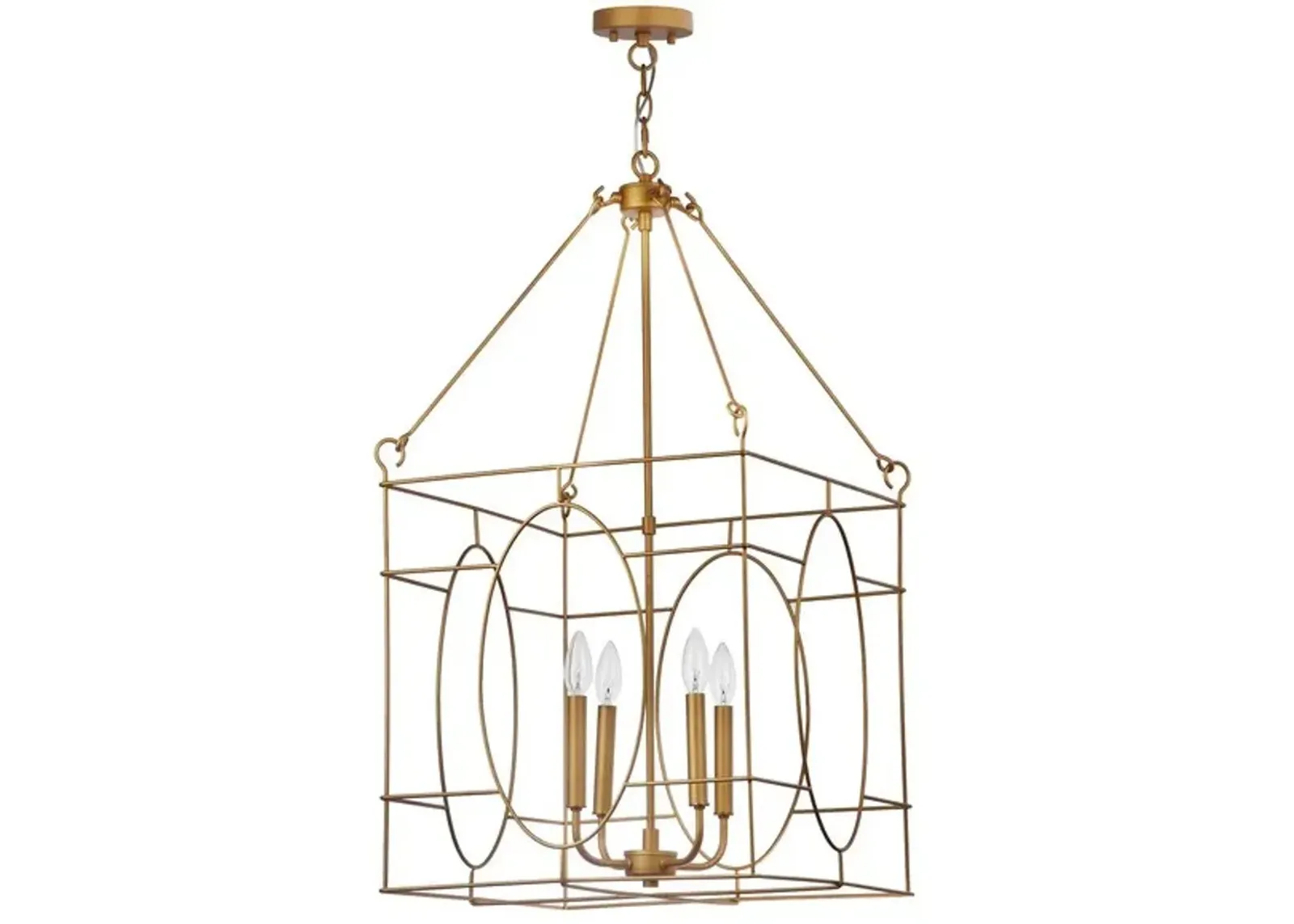 Margot 4 Light 18-Inch Dia Adjustable Pendant