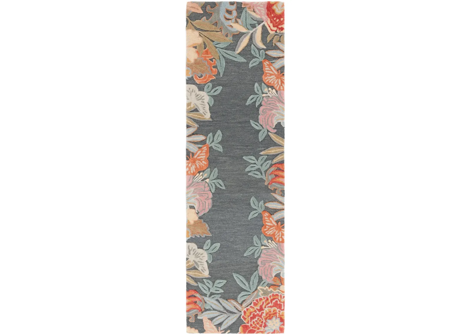 BELLAGIO 102 GREY  2'-3' x 8' Runner Rug