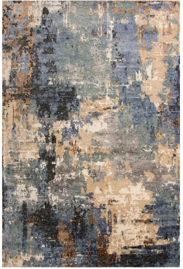 Evolution Hand knotted Cut pile 8' x 10' Rug