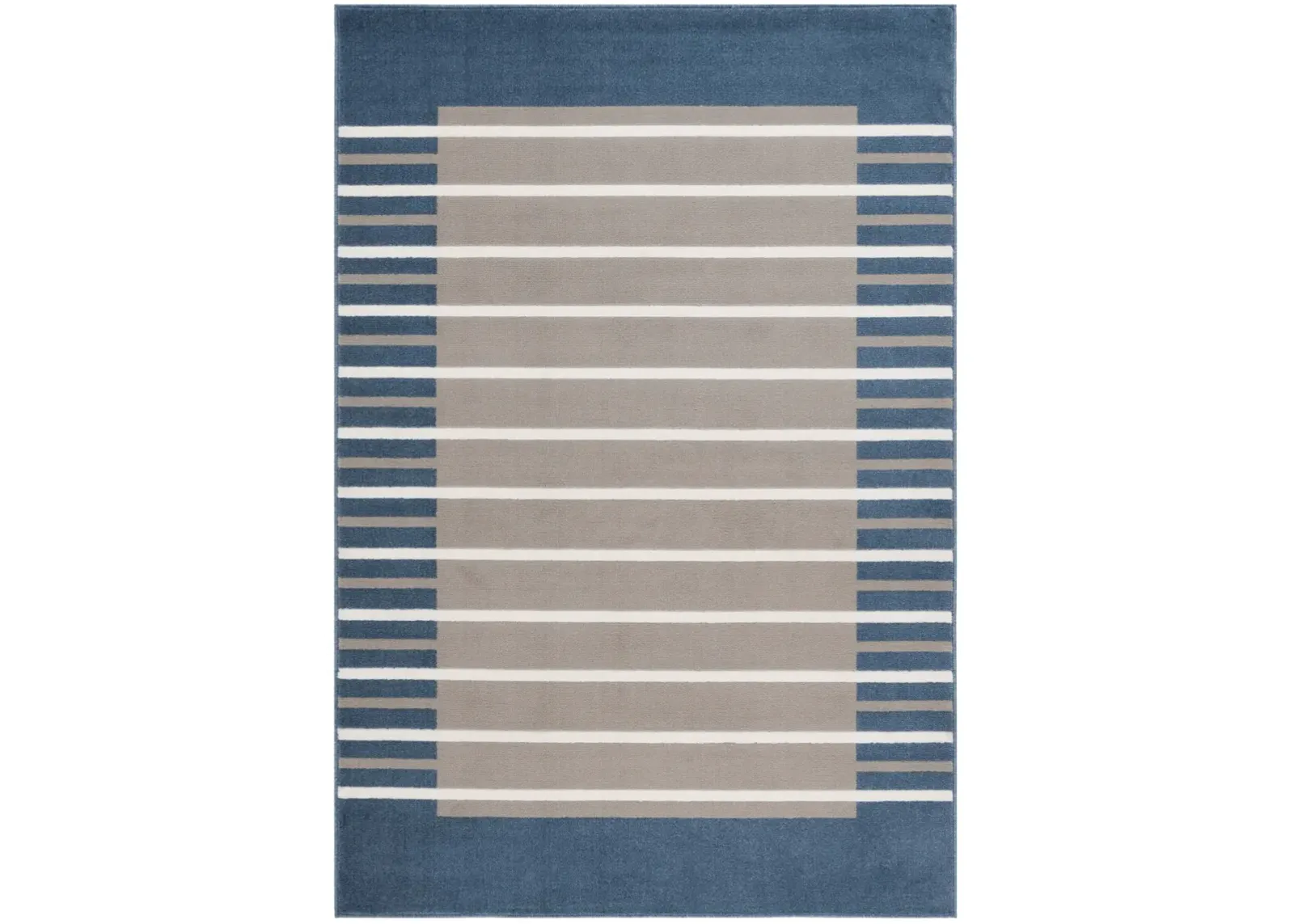 PYRAMID 232 GREY  5'-3' x 7'-8' Medium Rectangle Rug