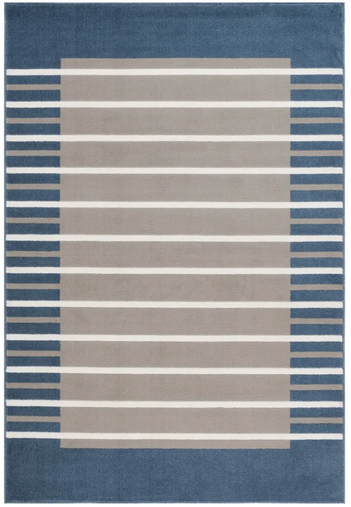 PYRAMID 232 GREY  5'-3' x 7'-8' Medium Rectangle Rug