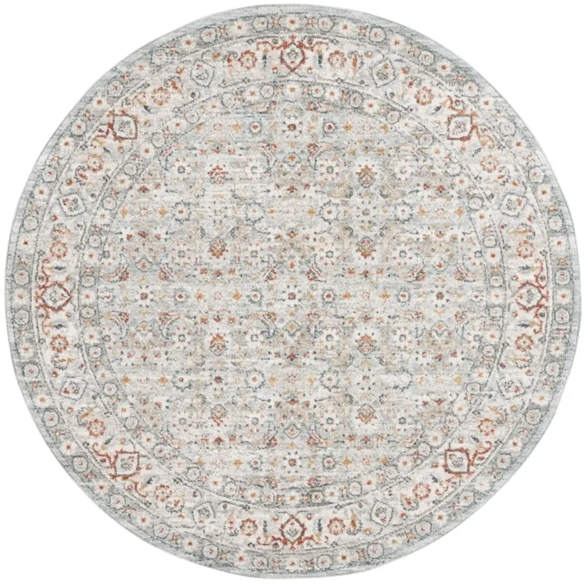 AVALON 210 LIGHT BLUE  6'-7' X 6'-7' Round Round Rug