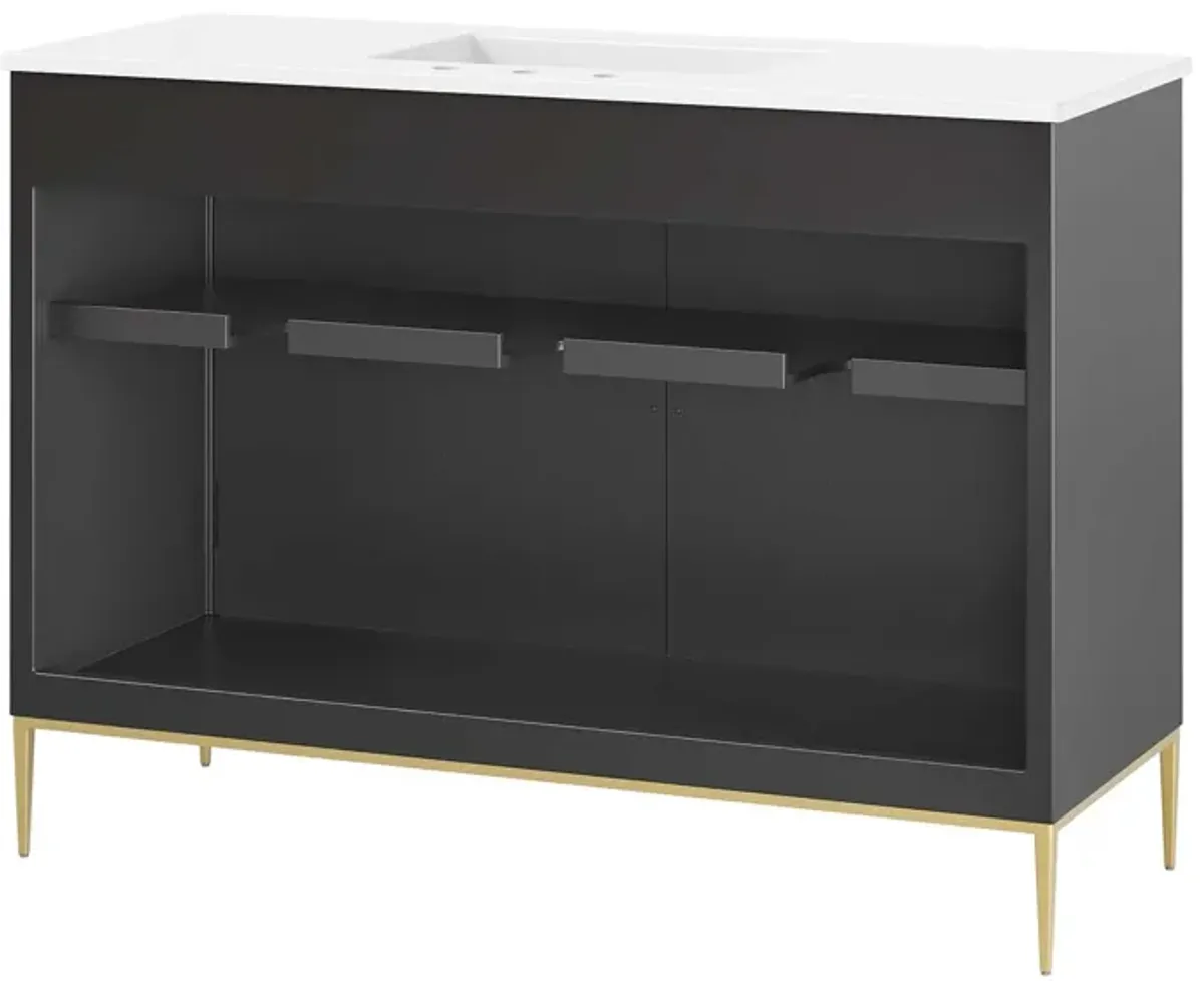 Awaken 48" Double Sink Bathroom Vanity