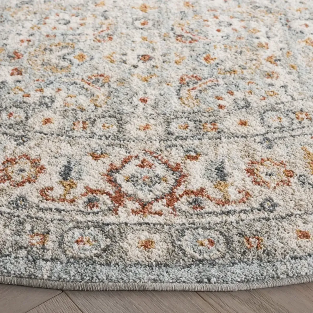 AVALON 210 LIGHT BLUE  6'-7' X 6'-7' Round Round Rug