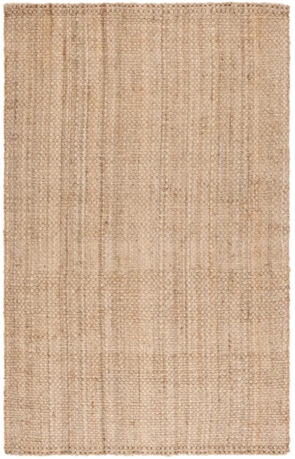 NATURAL FIBER Hand Woven 4' x 6' area rug