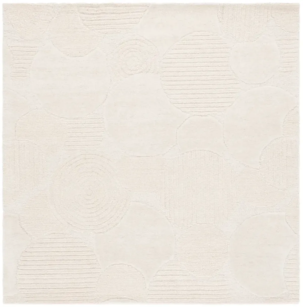 EBONY Hand Tufted 6' x 6' Square area rug