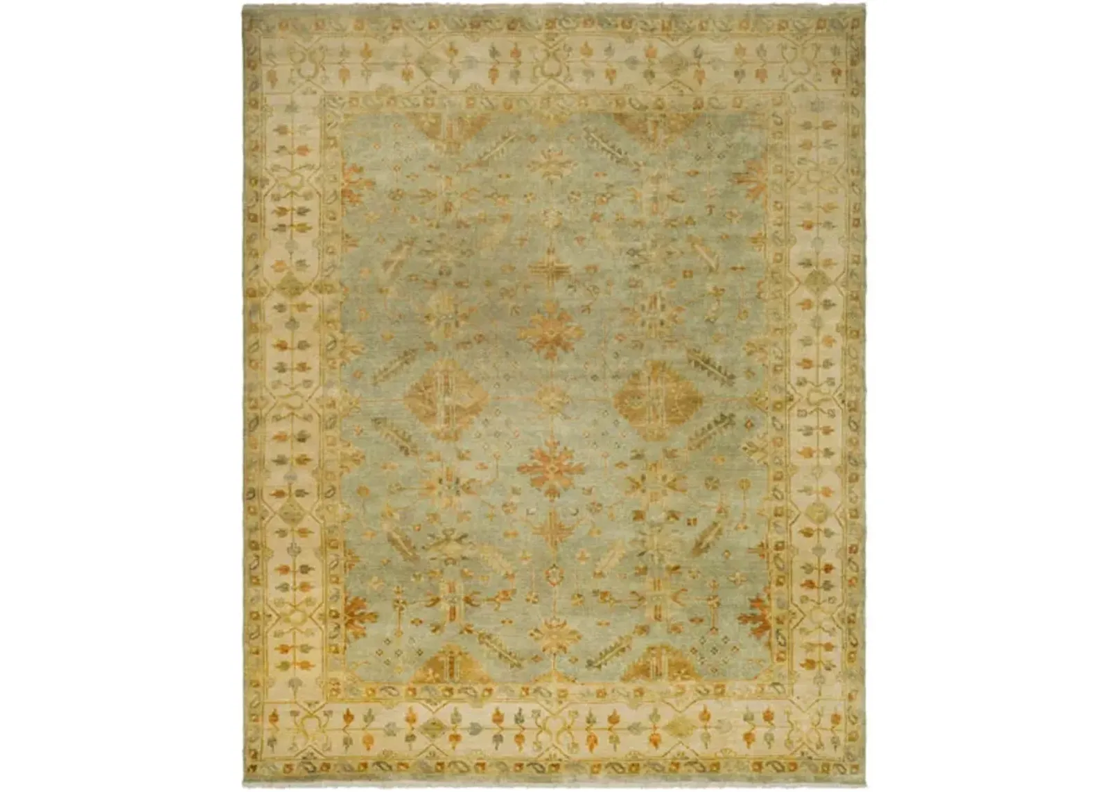 OSH141 Beige 9' X 12' Large Rectangle Rug