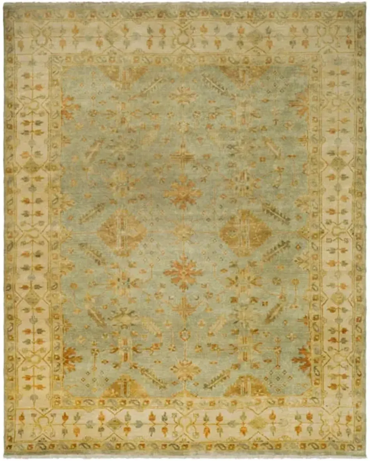 OSH141 Beige 9' X 12' Large Rectangle Rug