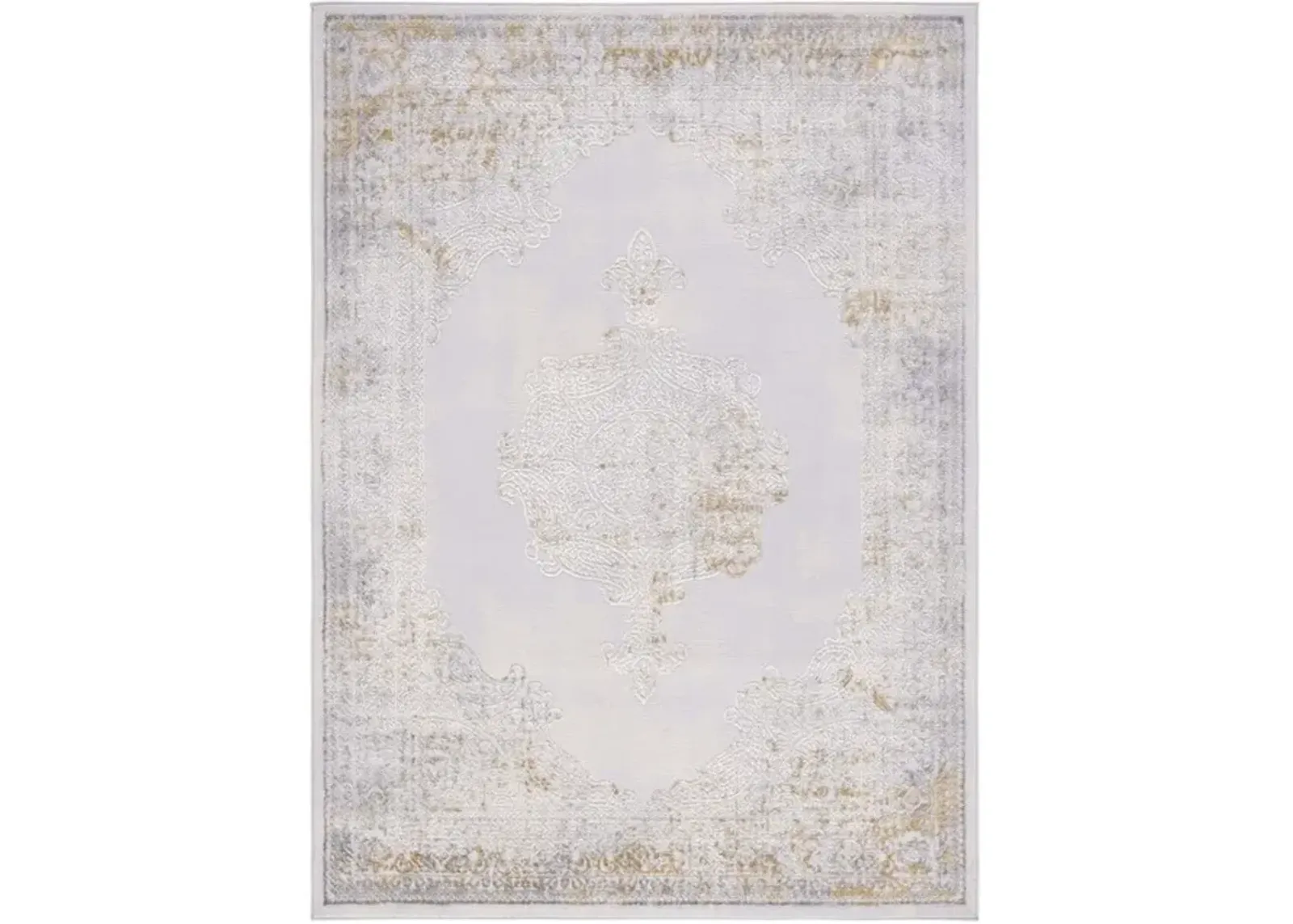 PALMA 312 Grey 6'-7' X 6'-7' Square Square Rug