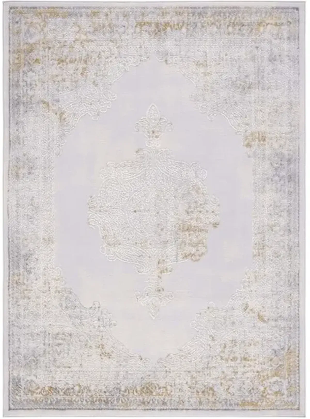 PALMA 312 Grey 6'-7' X 6'-7' Square Square Rug