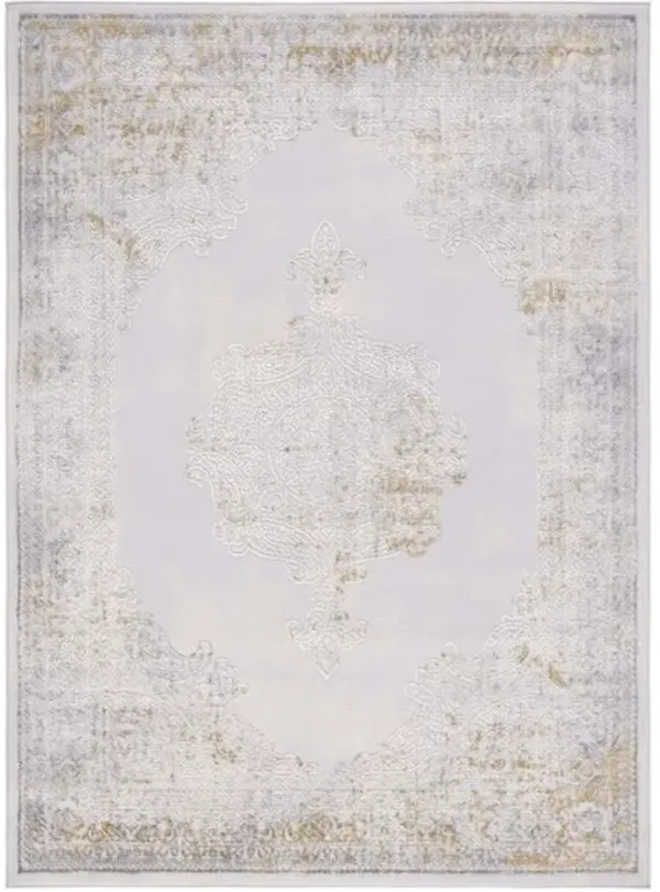 PALMA 312 Grey 6'-7' X 6'-7' Square Square Rug