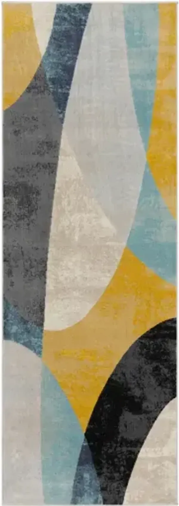 City 2'7" x 7'3" Rug