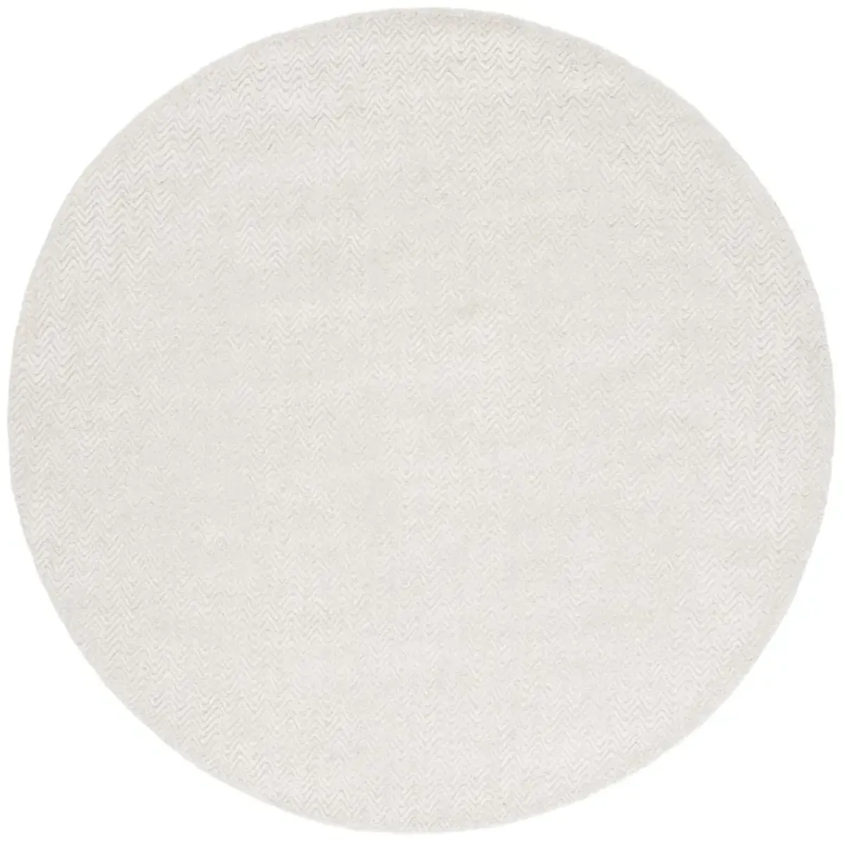 GLAMOUR 403 IVORY 6' x 6' Round Round Rug