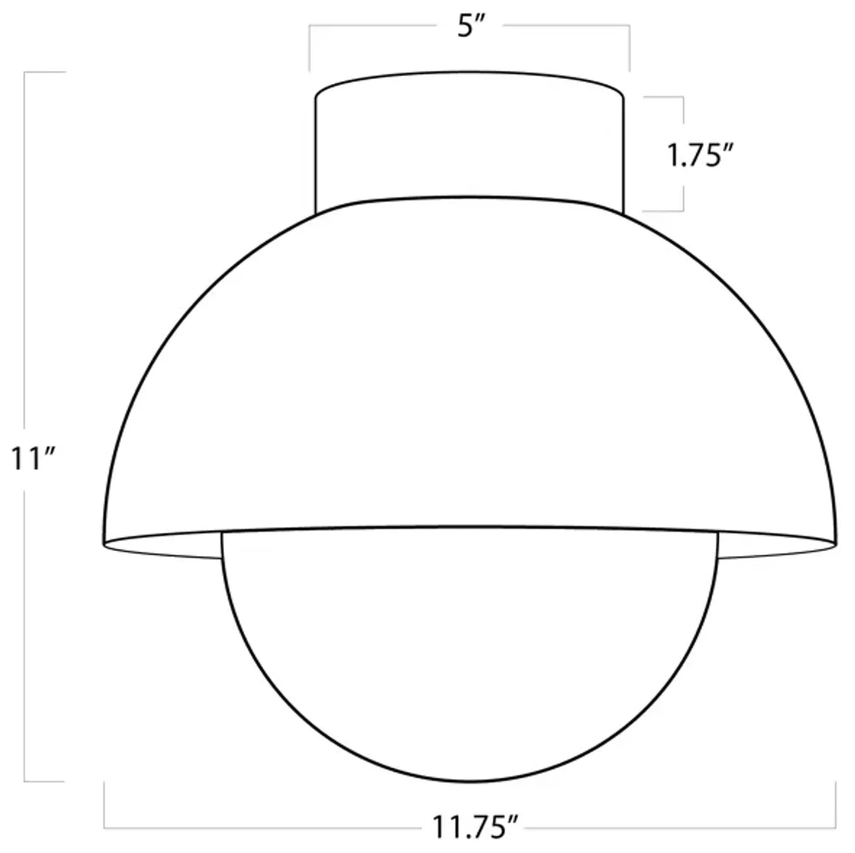 Montreux Flush Mount