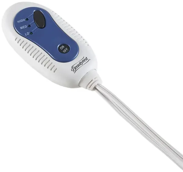 Beautyrest Heated Microlight to Berber Red Throw