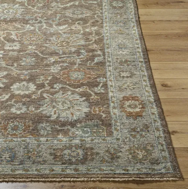 Reign REG-2318 2'6" x 12' Handmade Rug