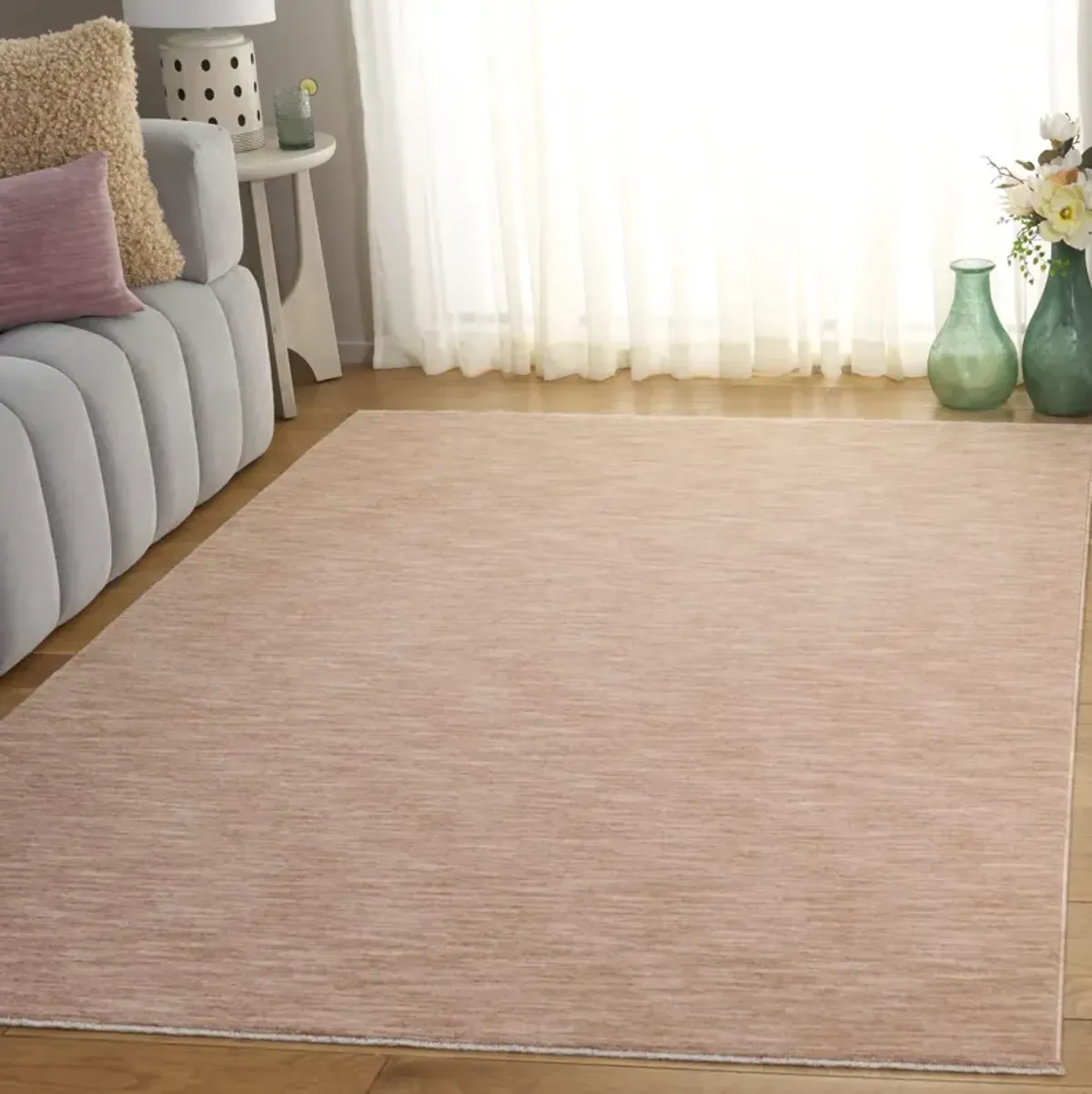 HAVEN 200 LIGHT PINK 6'-7' x 6'-7' Square Square Rug