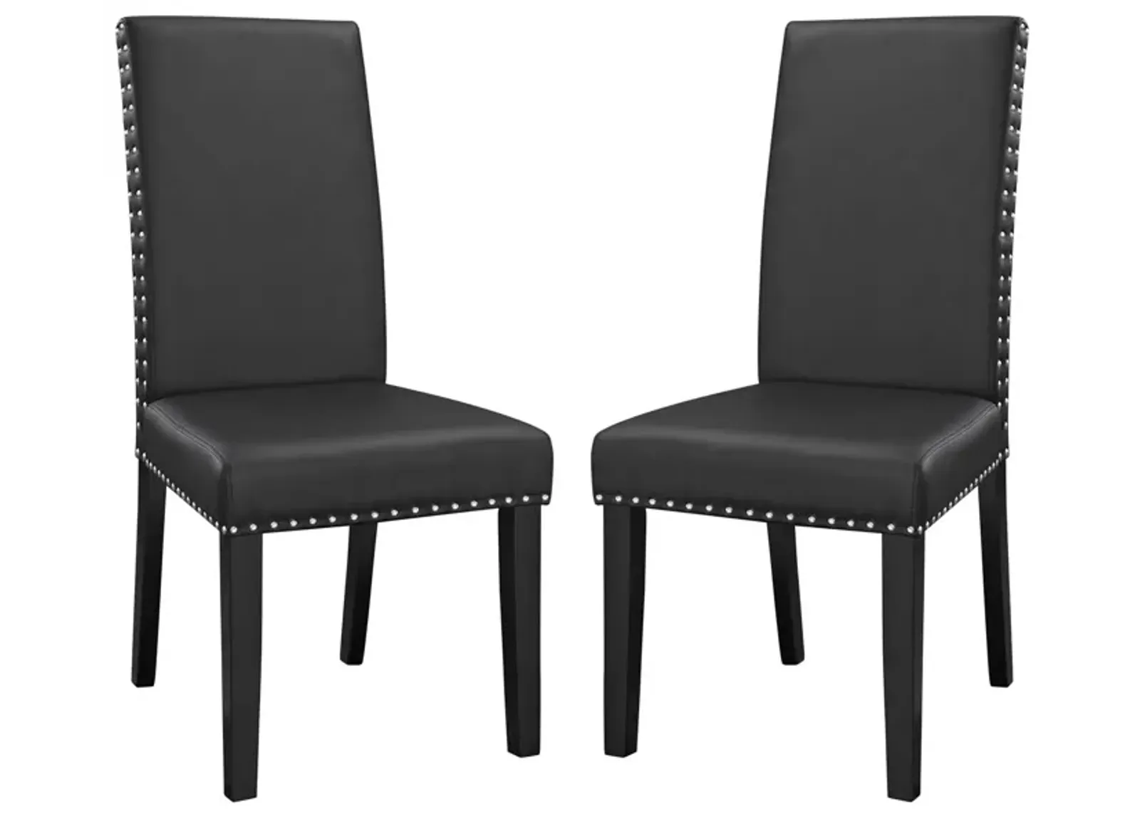 Parcel Dining Side Chair Vinyl Set of 2