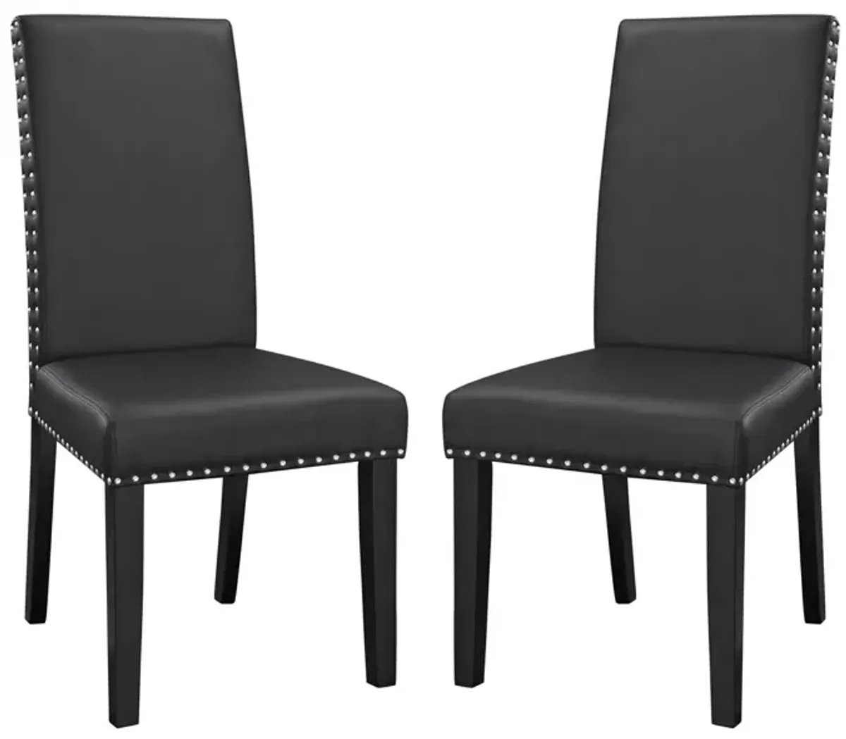 Parcel Dining Side Chair Vinyl Set of 2