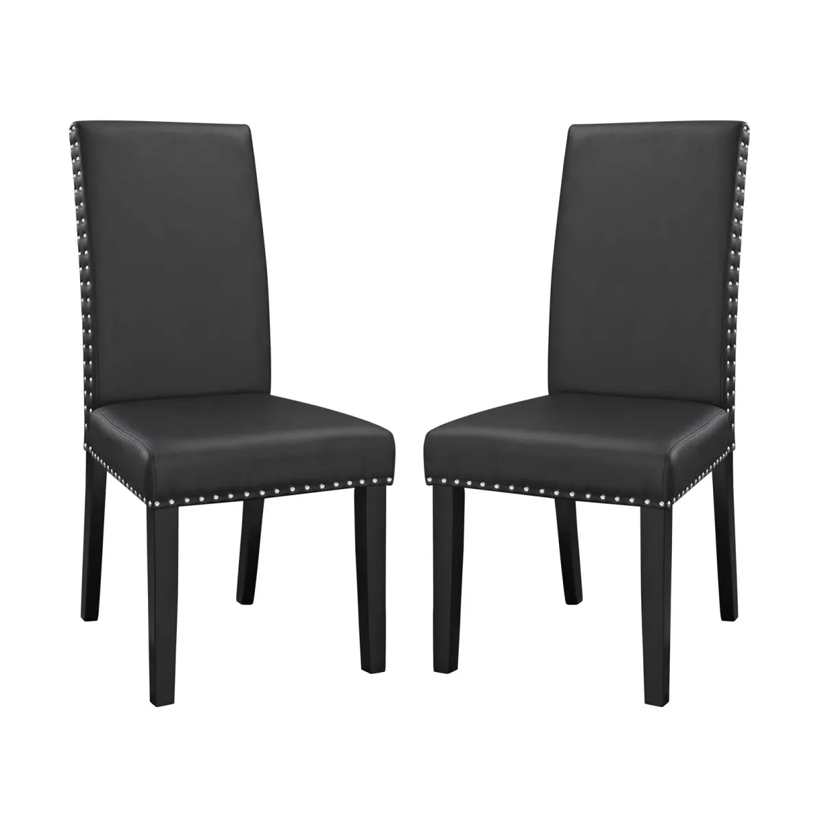 Parcel Dining Side Chair Vinyl Set of 2