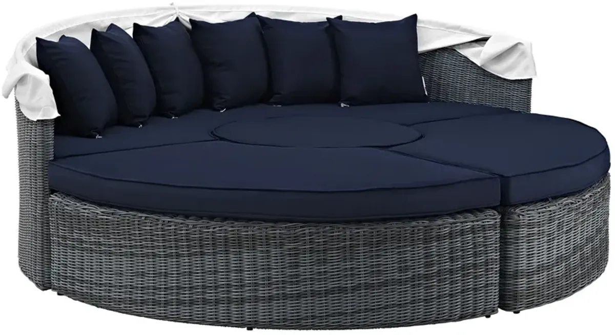 Summon Canopy Outdoor Patio Sunbrella® Daybed