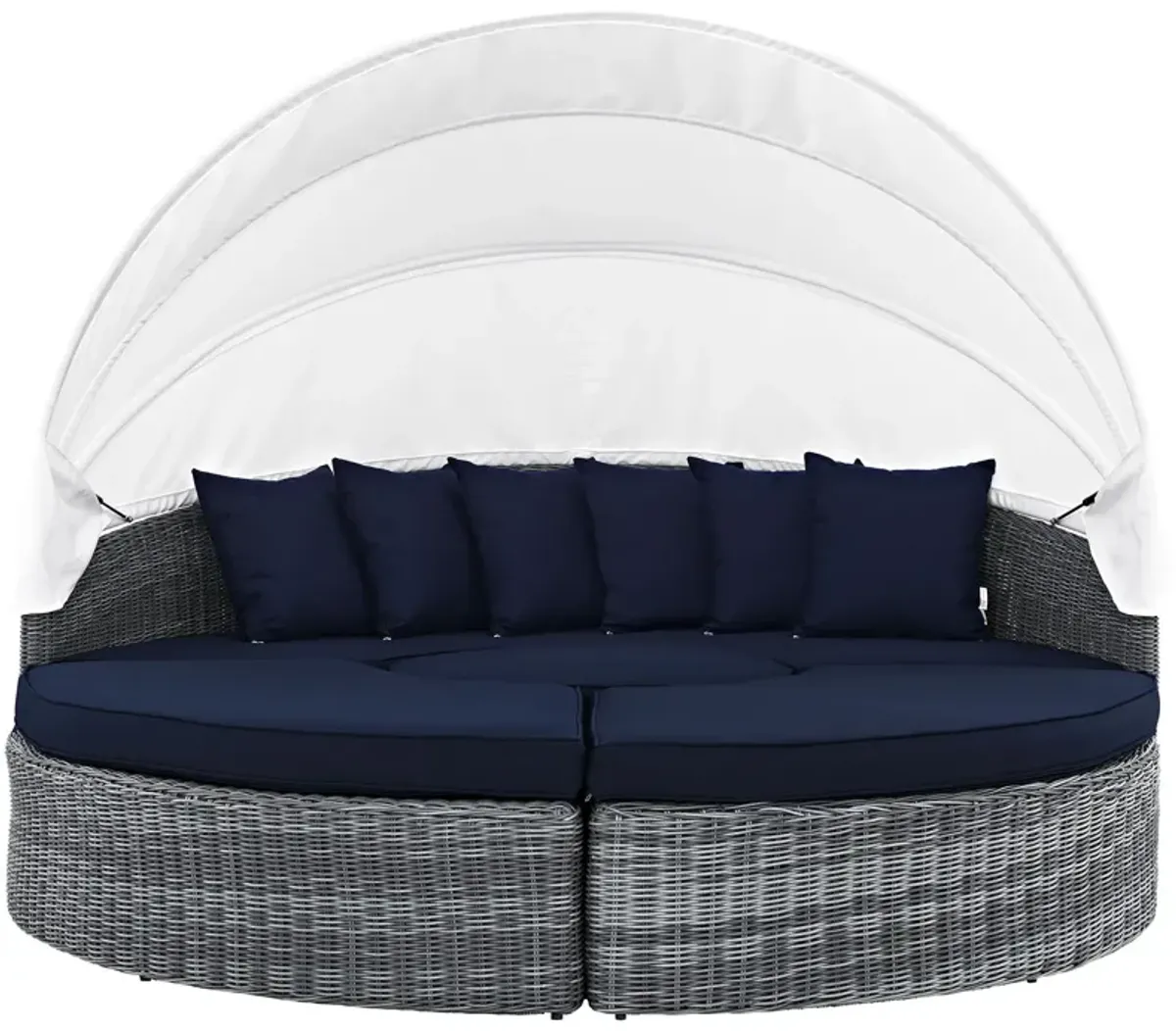 Summon Canopy Outdoor Patio Sunbrella® Daybed